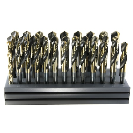 Drillco 32PC Cobalt S & D Drill Stand 1/2-1" by 64THS 1000C32